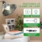 Ipower Simple Deluxe Clamp Lamp Light with 8.5 Inch Aluminum Reflector up to 150 Watt HIWKLTCLAMPMSILBLK - alternate 3